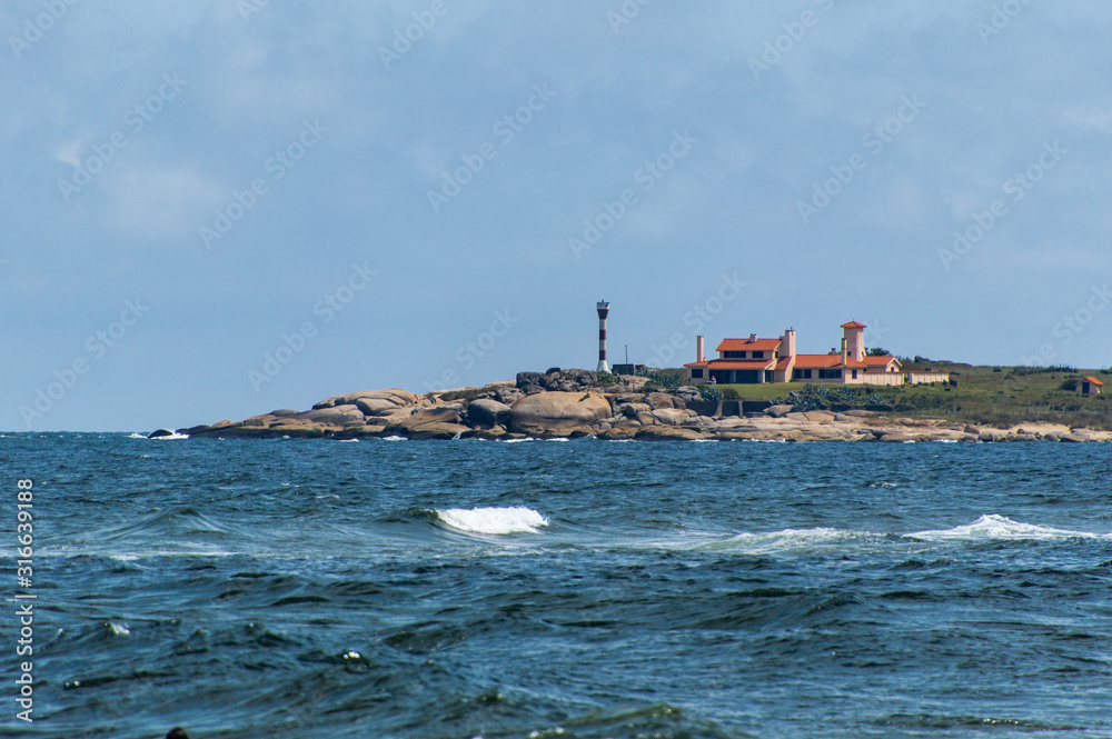lighthouse on the coast of uruguay lighthouse on the coast of uruguay