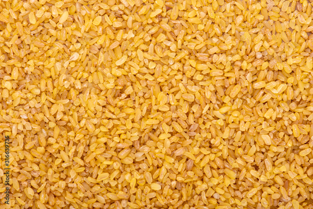 Bulgur wheat background. One of the collection Bulgur wheat background. One of the collection
