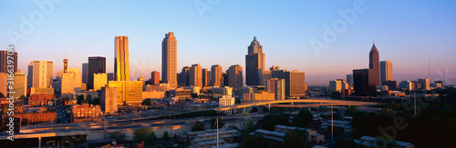 Fotografia This is the skyline after the 1996 Olympics took place