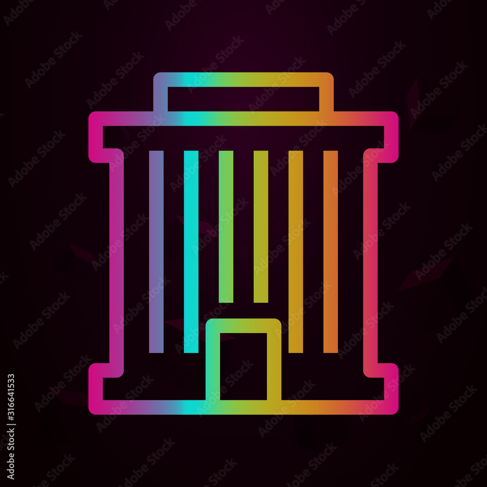 bank building nolan style icon. Simple thin line, outline vector of buildings icons for ui and ux, website or mobile application bank building nolan style icon. Simple thin line, outline vector of buildings icons for ui and ux, website or mobile application