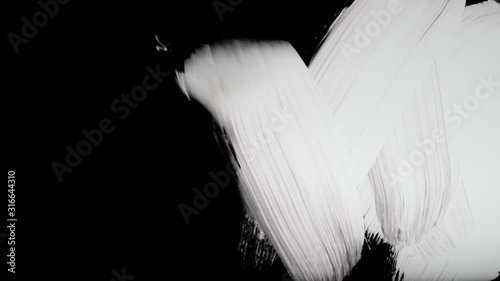 Paint Brush Transitions 5 shots with Alpha Channel