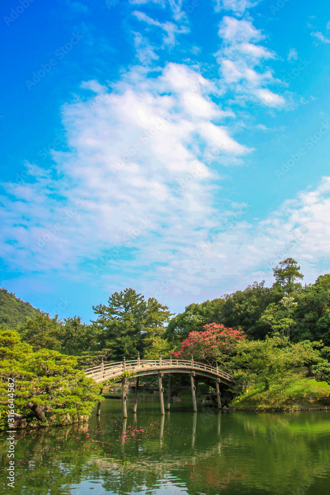 Fototapeta premium 栗林公園