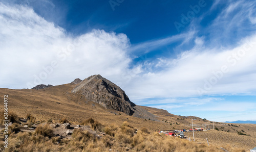 Top of Nevado de Toluca Mountain