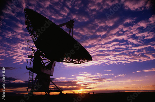 Fototapeta Naklejka Na Ścianę i Meble -  Very Large Array or VLA at the National Radio Astronomy Observatory, Socorro New Mexico
