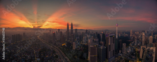 Photography Kuala Lumpur night Scenery, The Palace of Culture