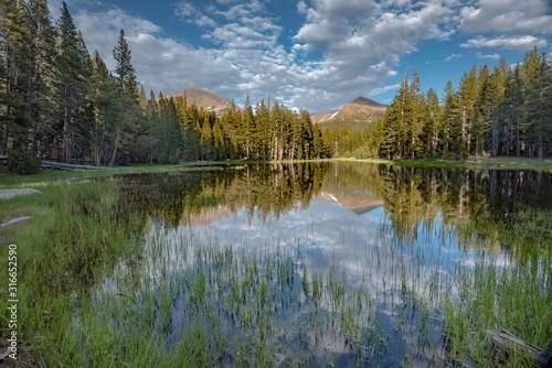 Yosemite National Park lake reflection