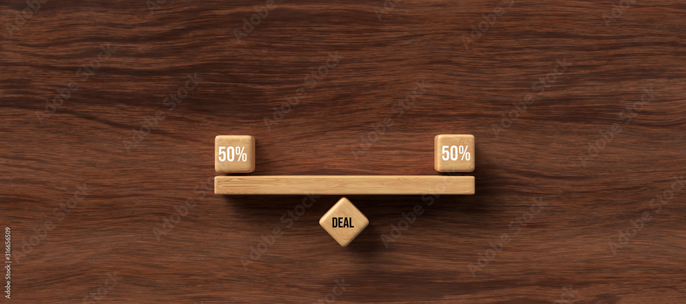 wooden blocks formed as a seesaw with the words RISK on woodenbackground, symbolizing balance wooden blocks formed as a seesaw with the words RISK on woodenbackground, symbolizing balance