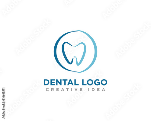 Medical Dental Logo Design Vector