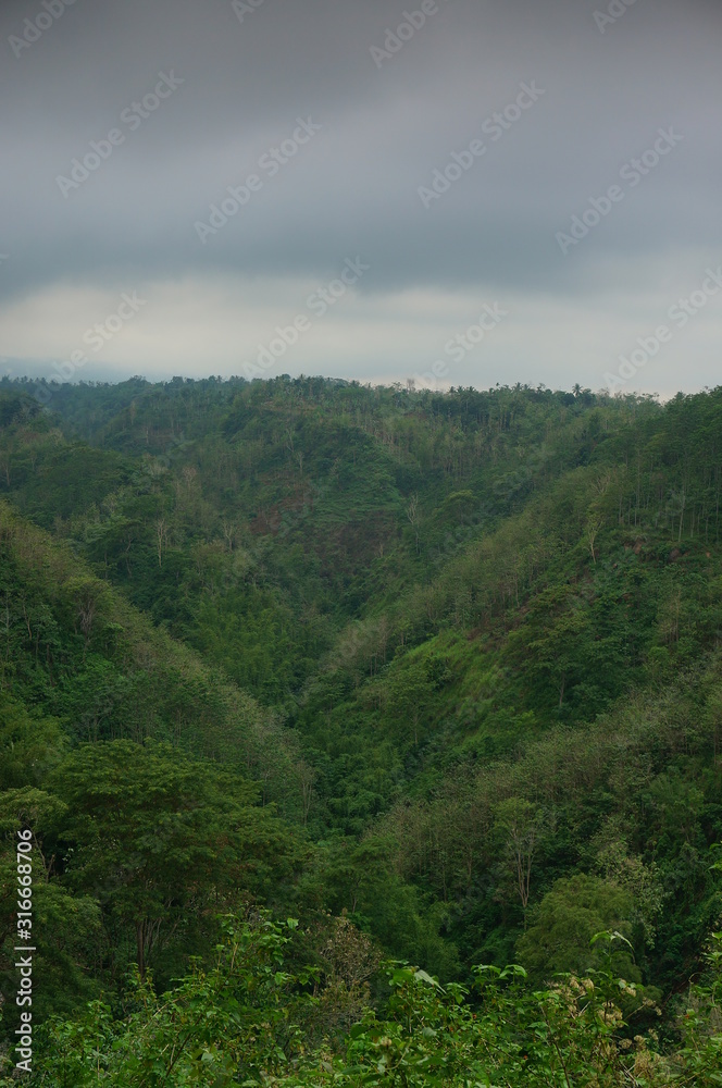 view of mountains