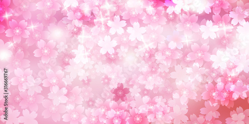 桜　春　花　背景