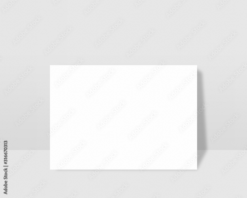 Mockup of horizontal paper. Paper, flyer, brochure mockup template. Mockup scene. Photo mockup with clipping path. Mockup of horizontal paper. Paper, flyer, brochure mockup template. Mockup scene. Photo mockup with clipping path.