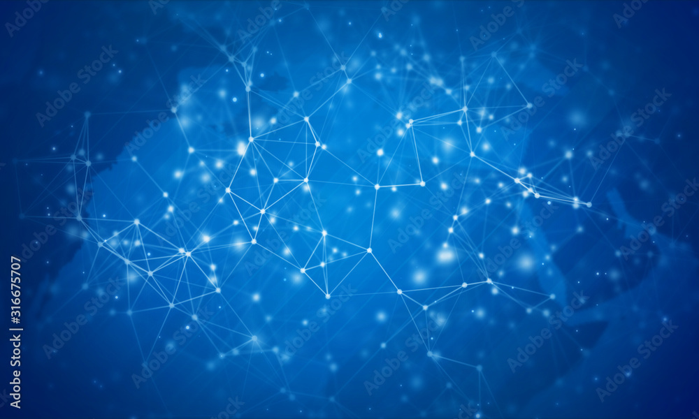 Abstract science network background.Line connection presentation concept. Abstract science network background.Line connection presentation concept.