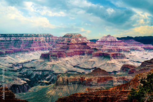 Принти на полотні Grand Canyon National Park shot at day time near Flagstaff, Arizona, USA