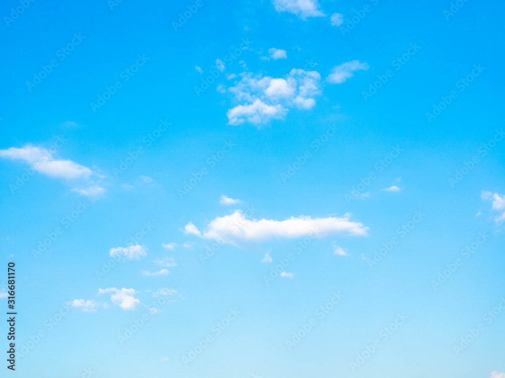 Blue Sky background with clouds color White Blue Sky background with clouds color White