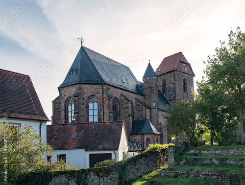 St. Nikolauskirche in Neuleiningen in Rheinland-Pfalz, Deutschland 