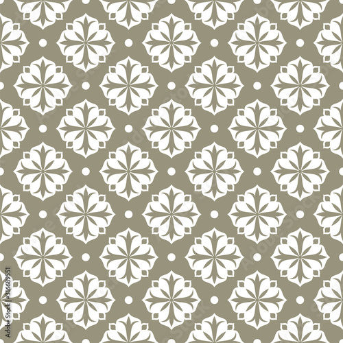 abstract seamless ornamental pattern