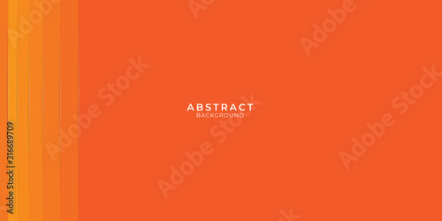 Abstract modern orange lines background vector illustration presentation design. Suit for business  corporate  institution  conference  party  festive  seminar  and talks.