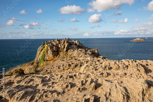 Pointe du Grouin in Cancale. Emerald Coast, Brittany, France , photo