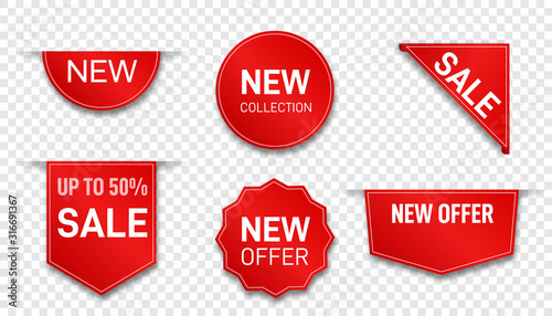 Tags sale set