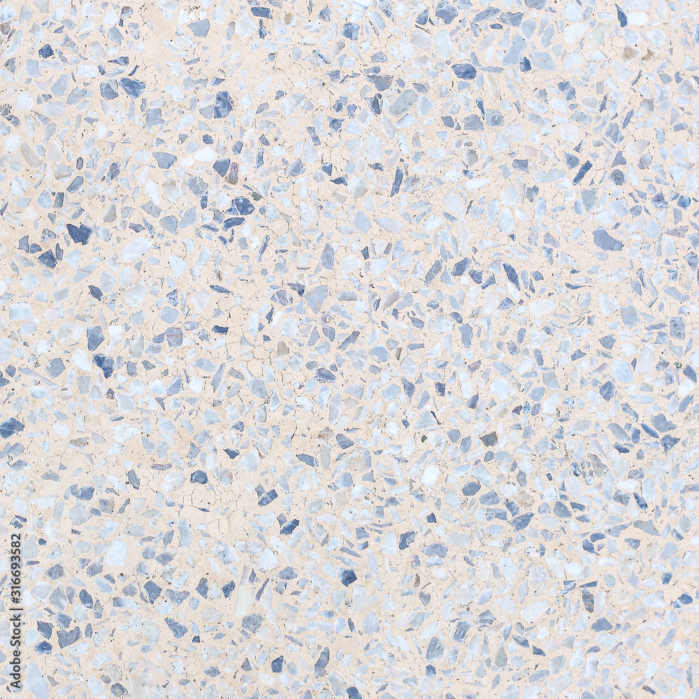Fototapeta premium terrazzo flooring texture polished stone pattern old surface marble for background