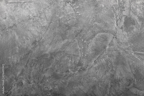 Wall fragment with scratches and cracks. It can be used as a background - Image