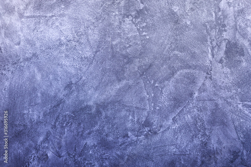 Wall fragment with scratches and cracks. It can be used as a background - Image