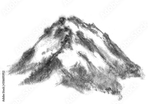 Foto Black and white image