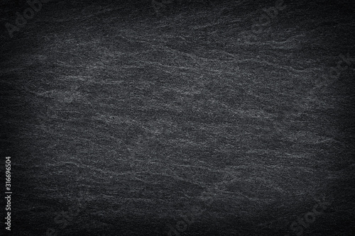 black slate abstract background or texture