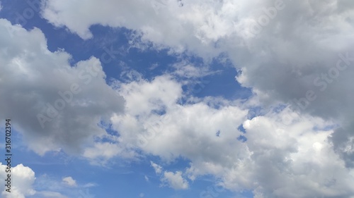 blue sky in Asia during the day