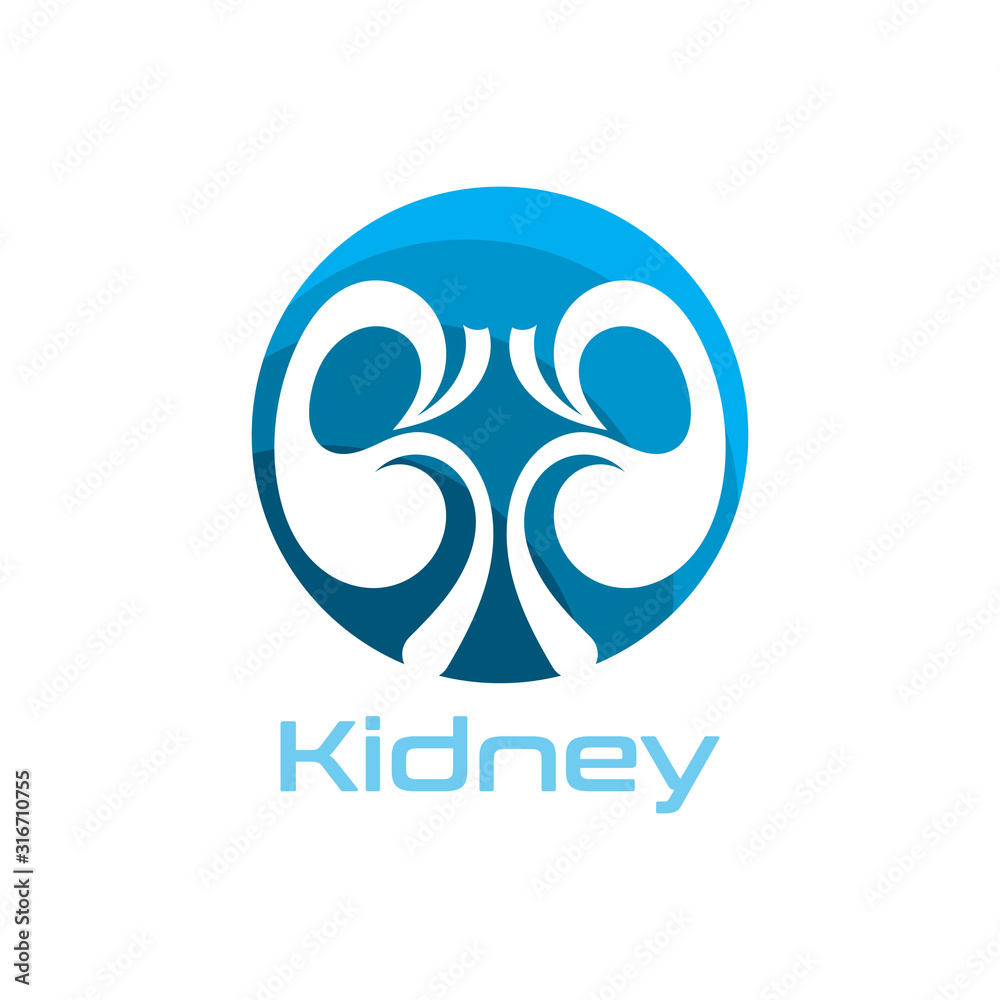 Kidney Care vector illustration design logo template symbol Kidney Care vector illustration design logo template symbol