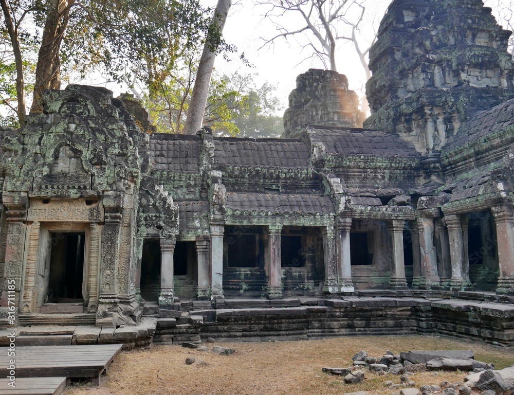 temple complex of Angkor Thom, in Siem Riep temple complex of Angkor Thom, in Siem Riep