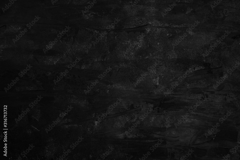 black and gray painted wall as a background