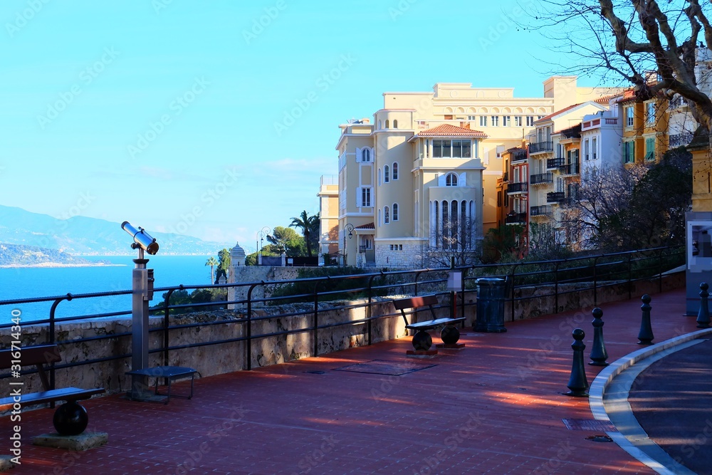 Obraz premium Street in Monaco