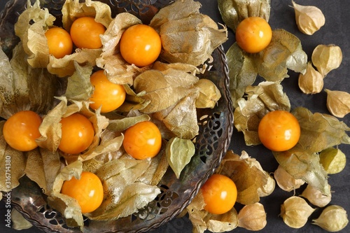 Physalis fruits. photo