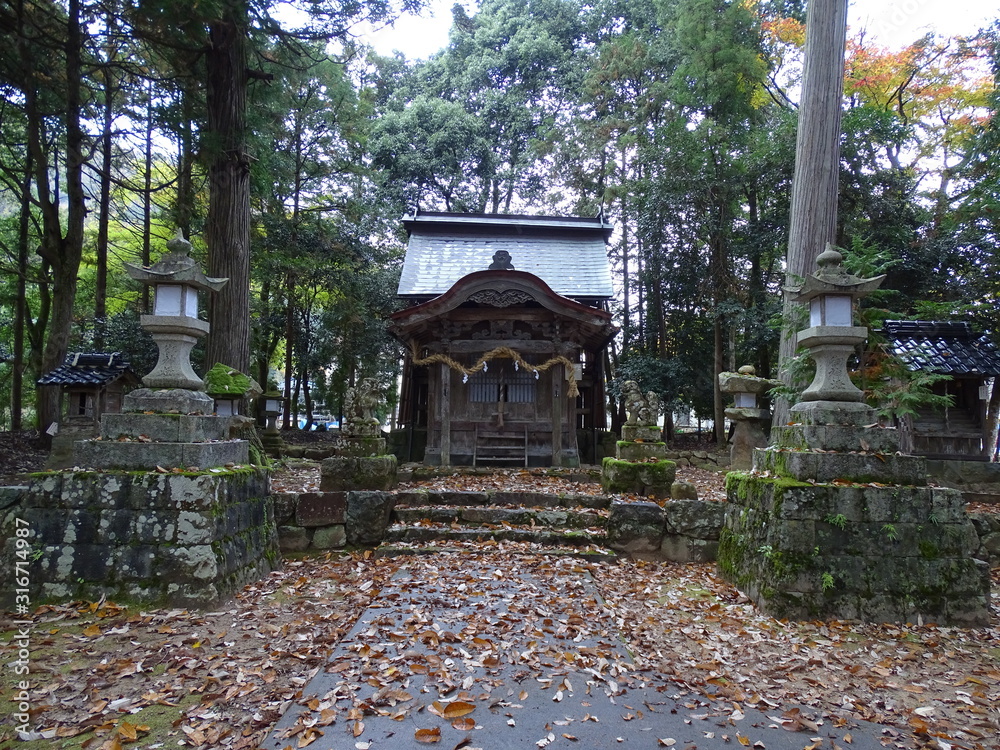 Obraz premium 日出神社