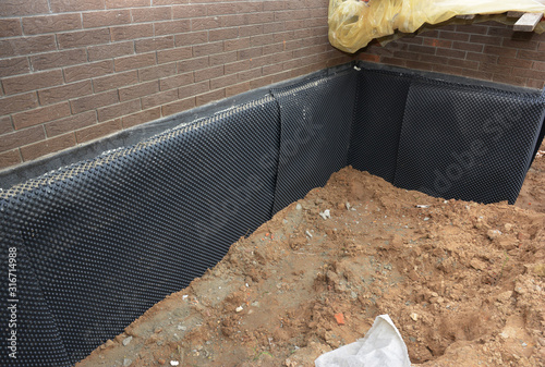Φωτογραφία House Foundation wall waterproofing