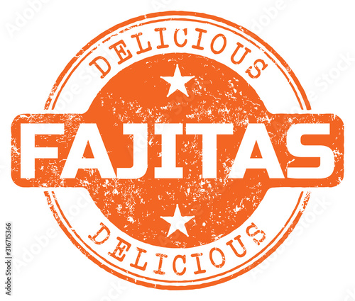 Delicious Fajitas Stamp