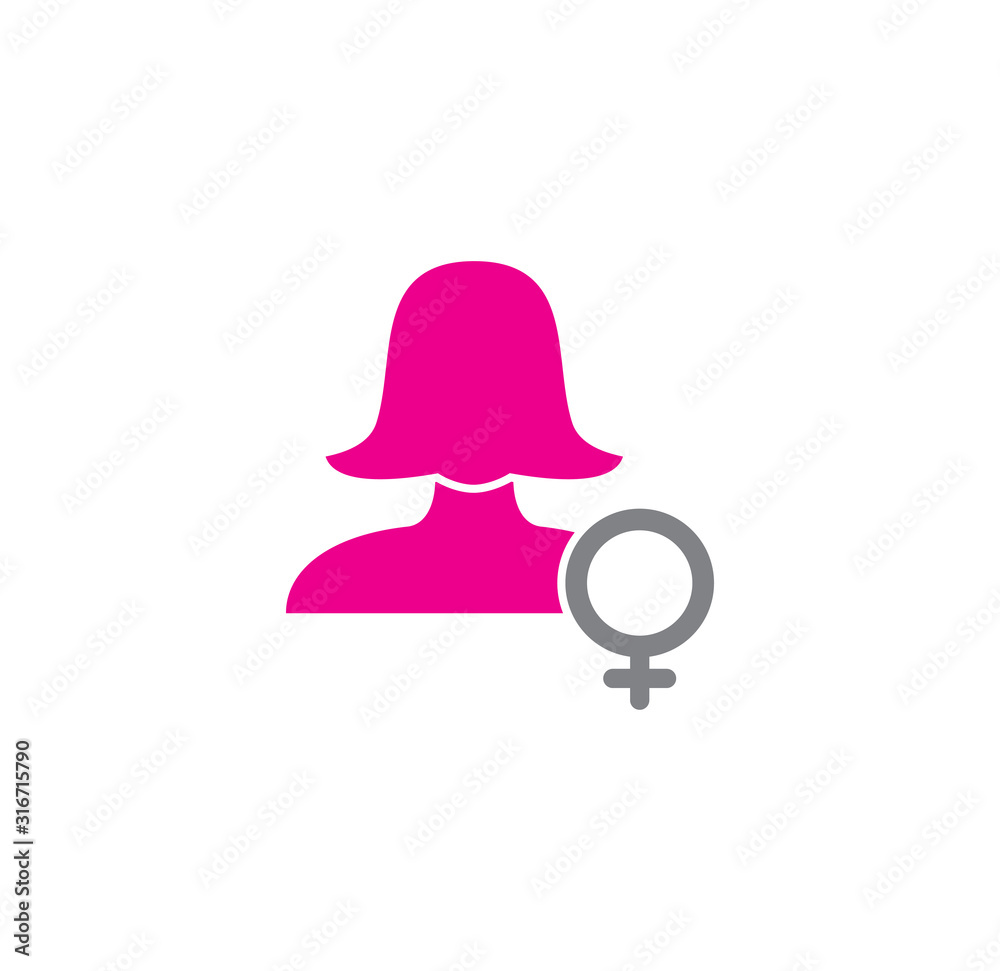 Gender related icon on background for graphic and web design. Creative illustration concept symbol for web or mobile app Gender related icon on background for graphic and web design. Creative illustration concept symbol for web or mobile app
