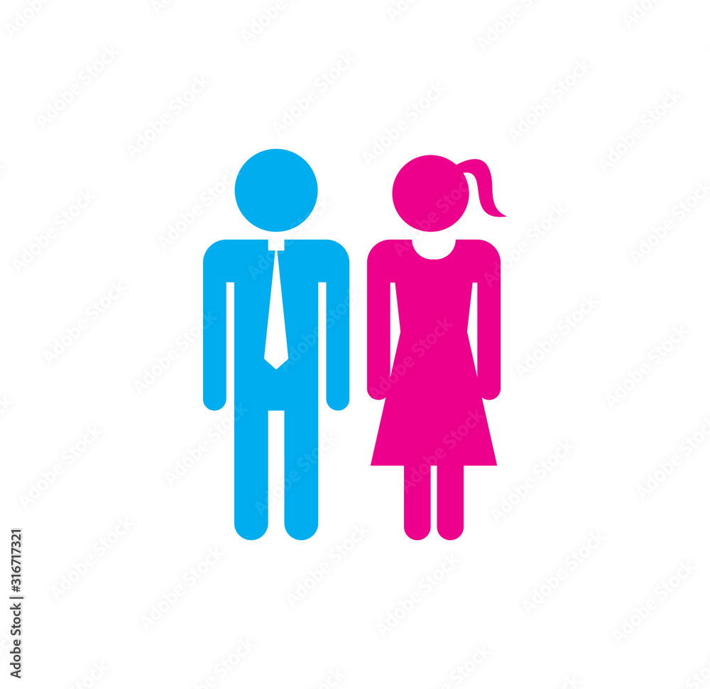 Gender related icon on background for graphic and web design. Creative illustration concept symbol for web or mobile app Gender related icon on background for graphic and web design. Creative illustration concept symbol for web or mobile app