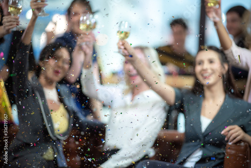 Young business people have ...
