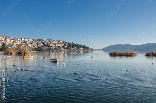 Kastoria city (Kostur), Greece - Lake Orestiada © Jove