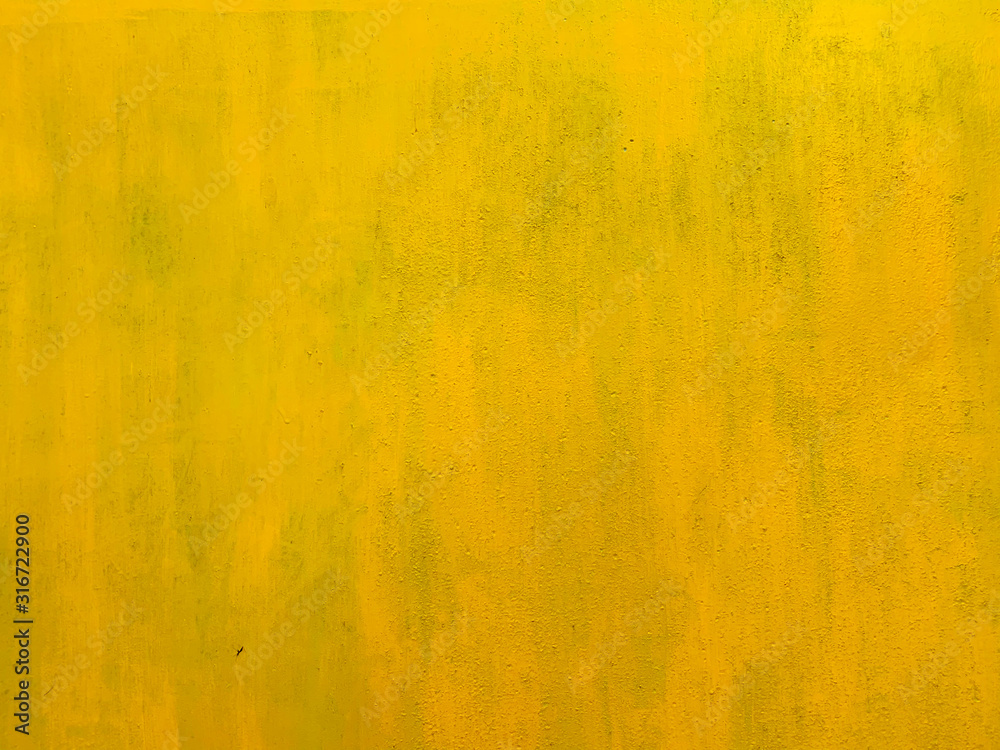 Obraz premium yellow vintage loft wall structure paint as background