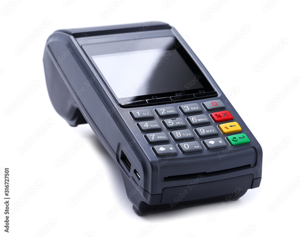 Pos terminal device for reading banking cards Pos terminal device for reading banking cards