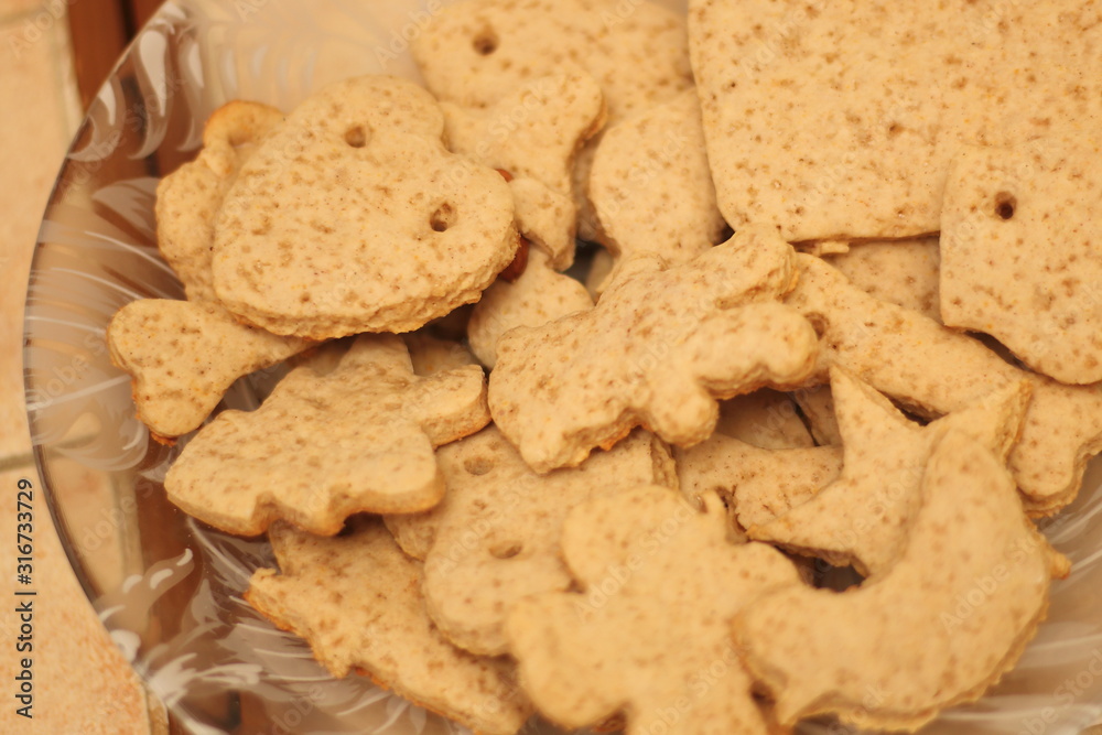 Freshly Baked Holiday Gingerbread Cookies