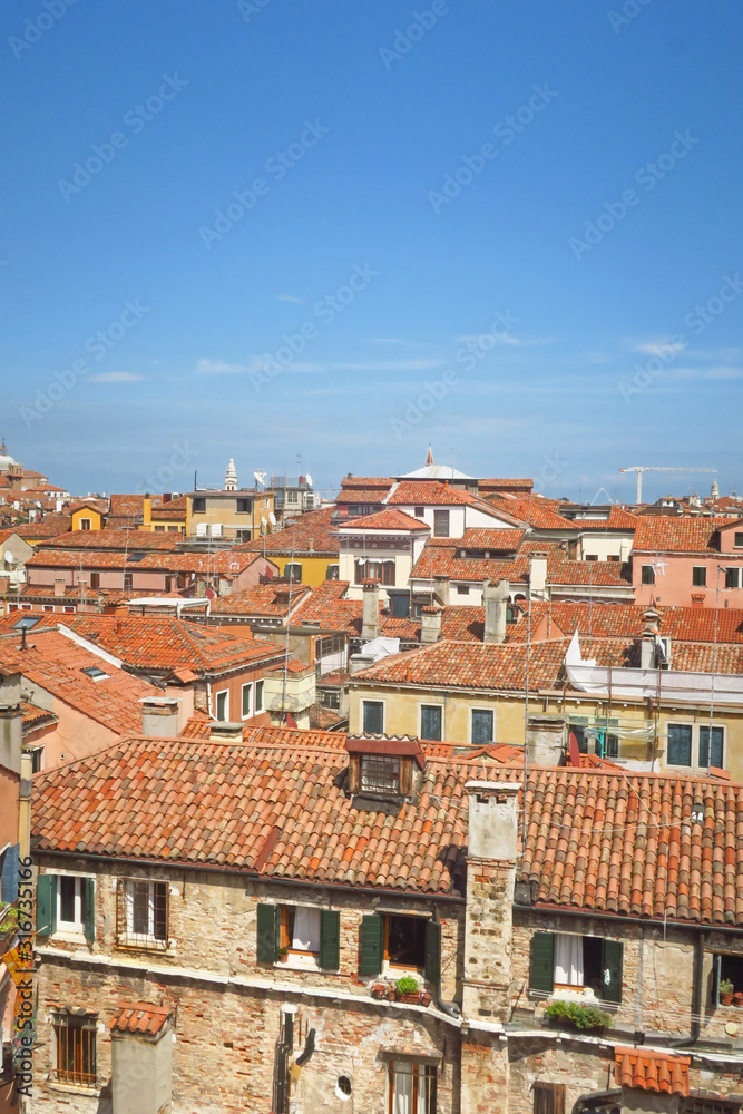 Venice rooftops, Italy