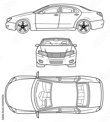 Car illustration