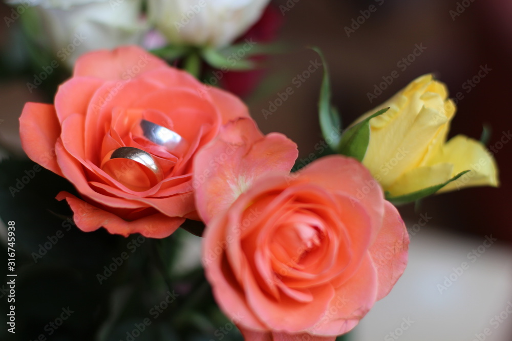 Eheringe in Rose Eheringe in Rose