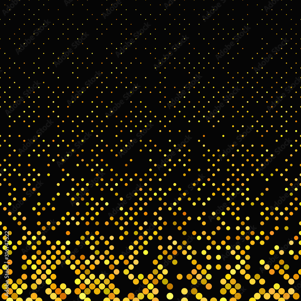 Geometrical abstract dot pattern background - vector graphic design