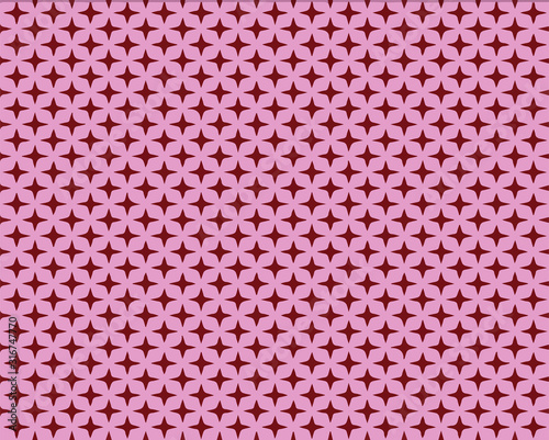 Seamless vector pattern in ornamental style. Geometric desing texture for greeting card and gifts.