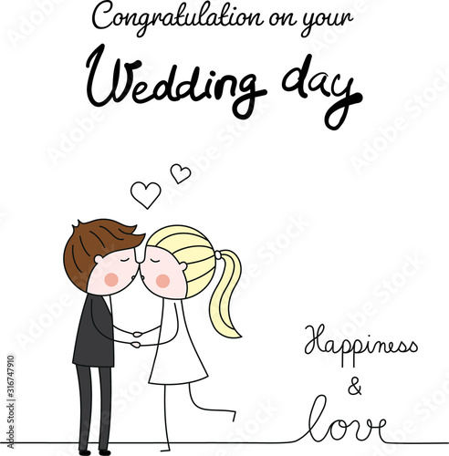 wedding day card